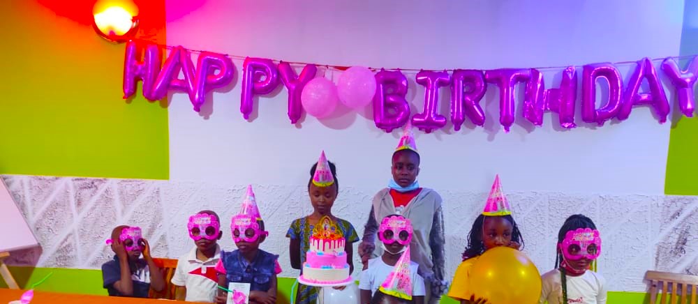 Birthday celebration setup